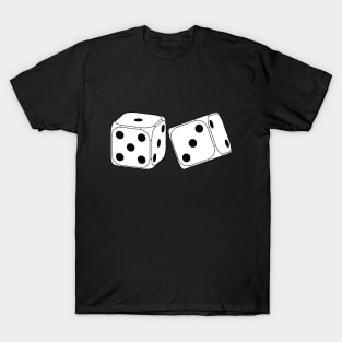 Dice Board Game Tabletop Gambling T-Shirt